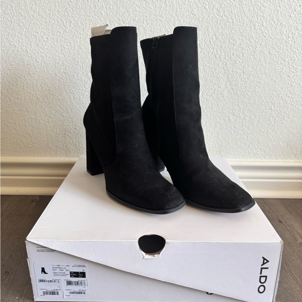 Aldo Audrella suede boots